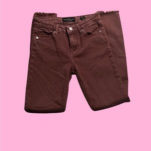Lucky Brand Ava skinny jeans size 00/24” ankle pants